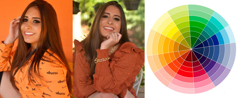 Como combinar cores de looks de acordo com o Círculo Cromático